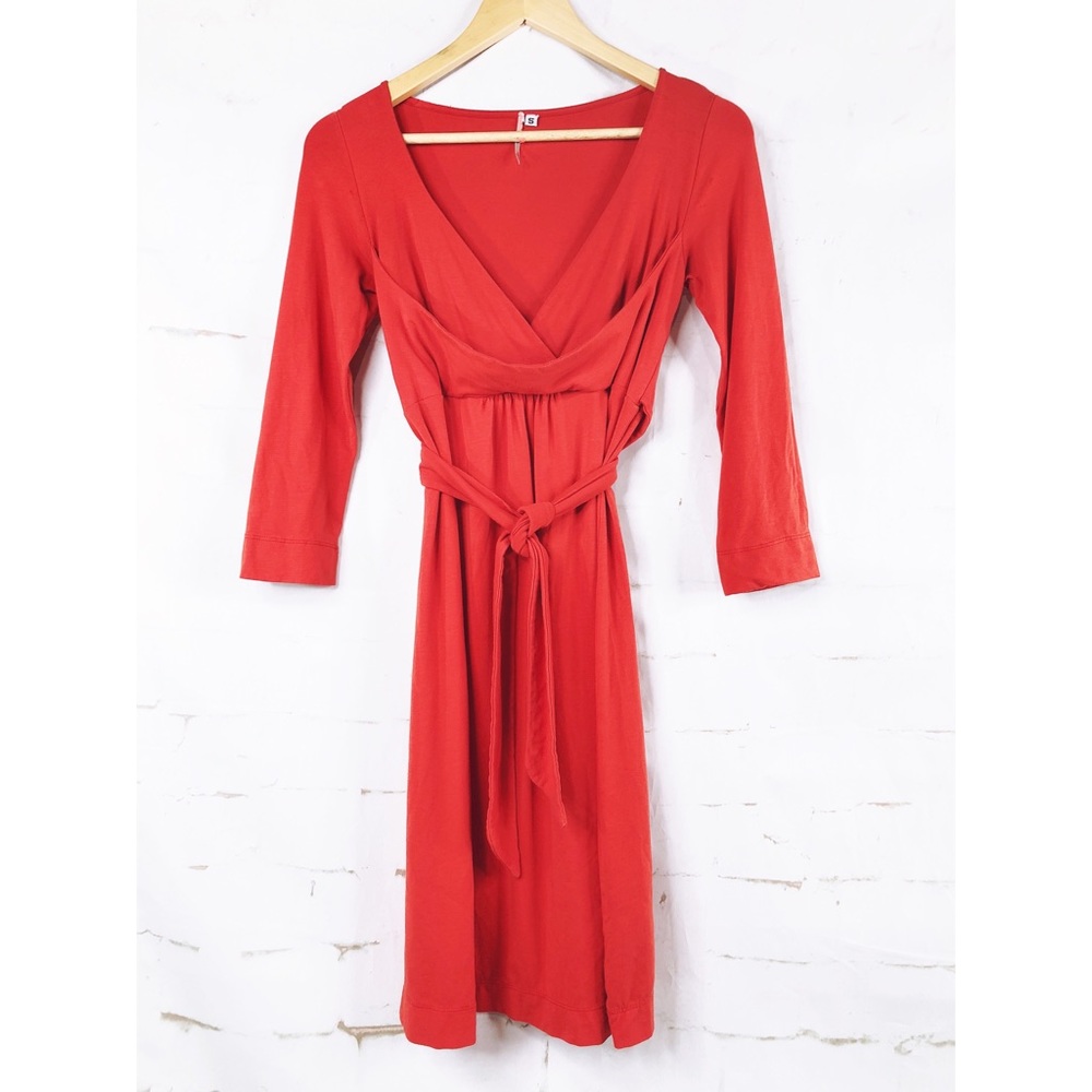 Anthropologie Ric Rac Woman’s Red Dress Size Sold - Picture 1 of 5
